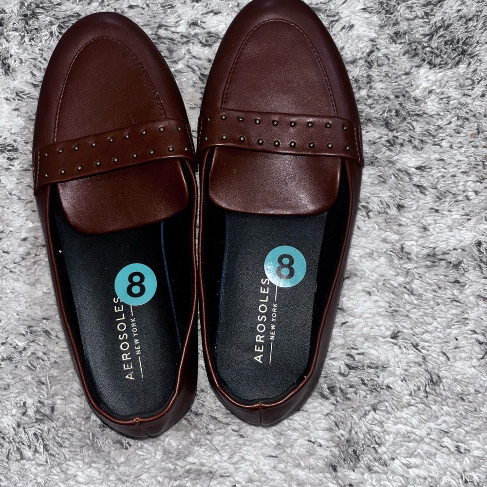 Ladies Brown Leather loafers 
Never worn
Comfortable